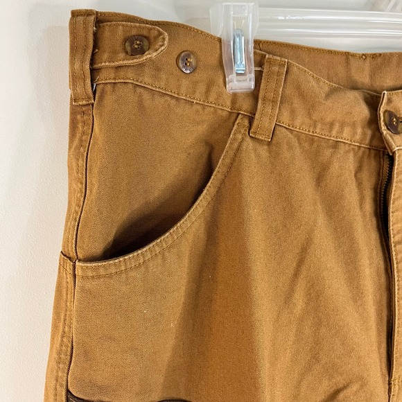 Field and Stream Hunting or Outdoors Heavy Pants with Chaps built in Size 38X30 - Picture 6 of 10